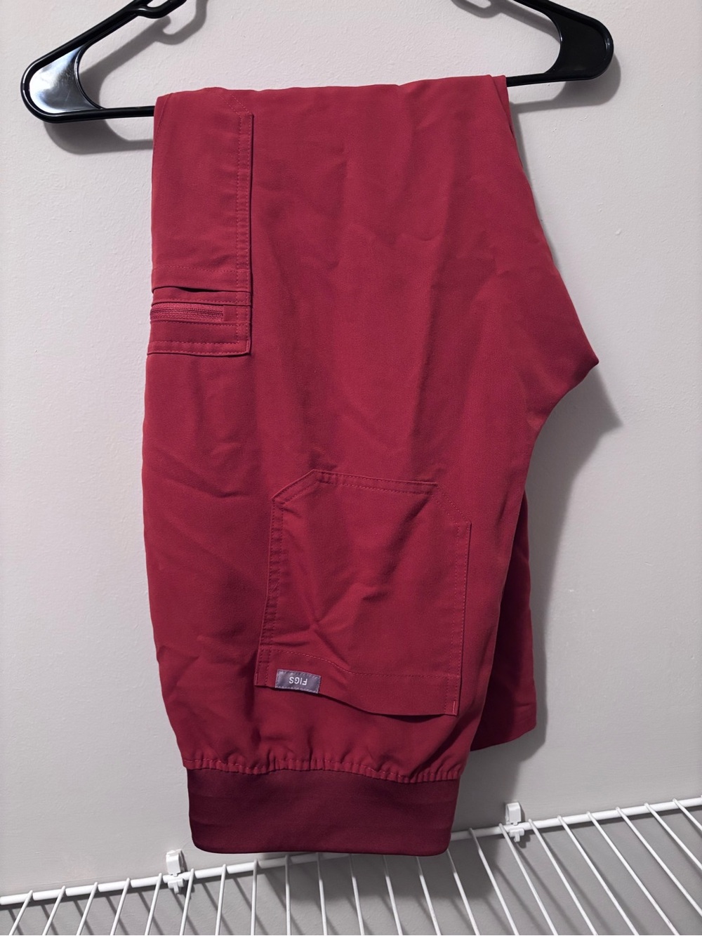 FIGS Auburn Yola High-Waisted Scrub Pants